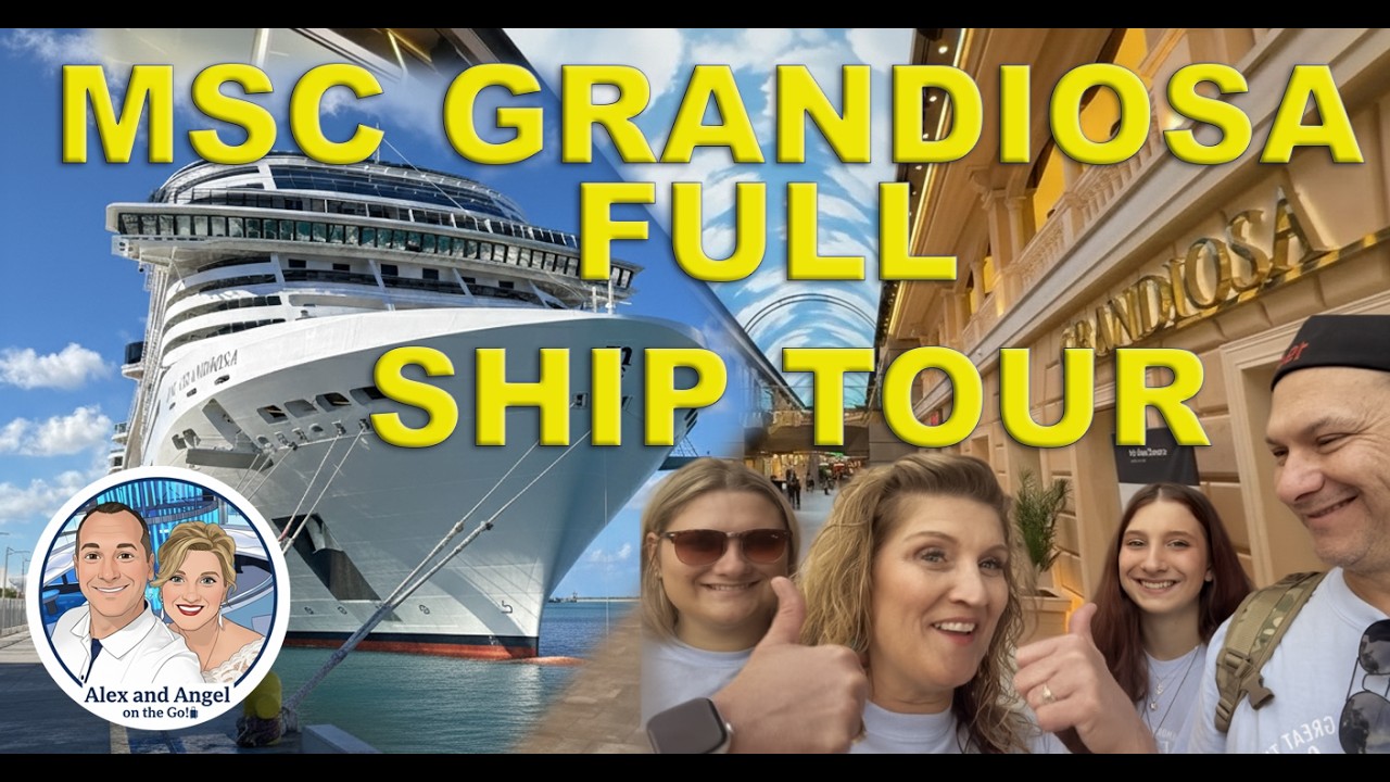 MSC Grandiosa Full Ship tour 4k 2026