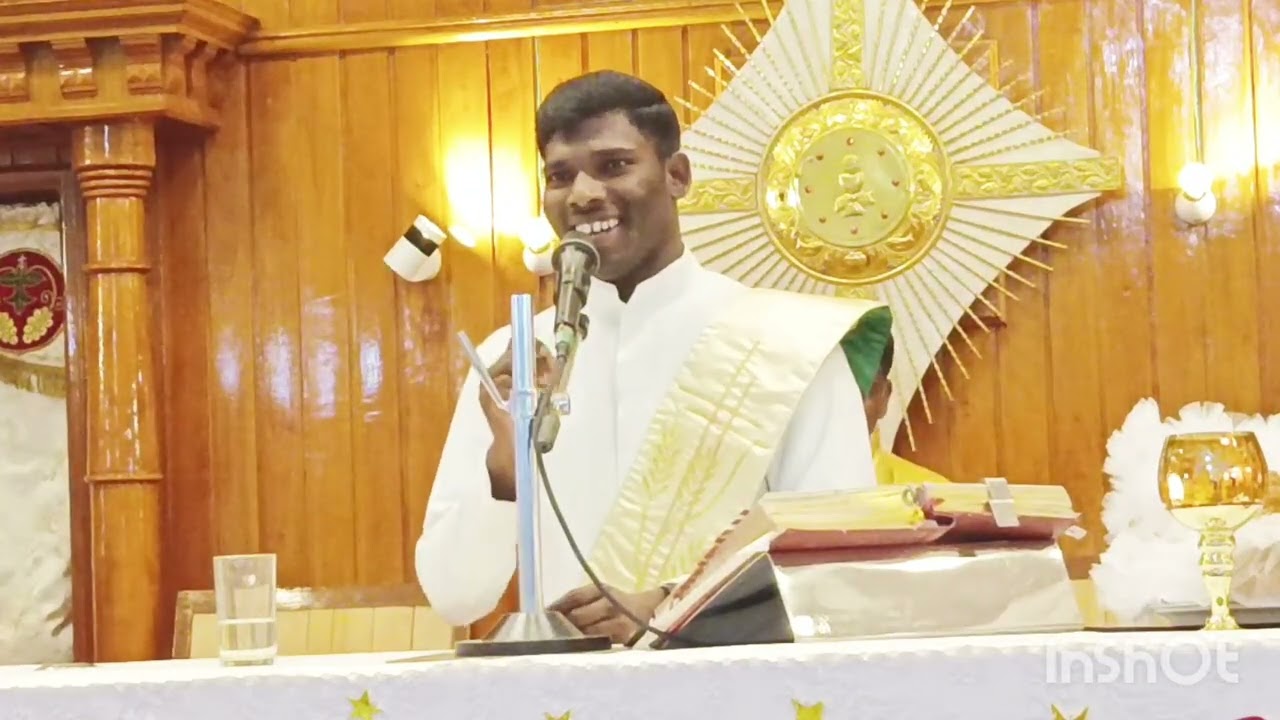 Christmas holy mass Tamil sermon by Rev.Dn. jomics 