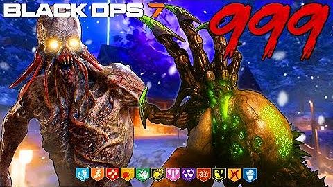 BLACK OPS 7 - “ASHES OF THE DAMNED” ROUND 999 WORLD RECORD HIGHEST ROUND SPEEDRUN!