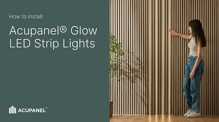 How to install the Acupanel® Glow LED Strip Lights