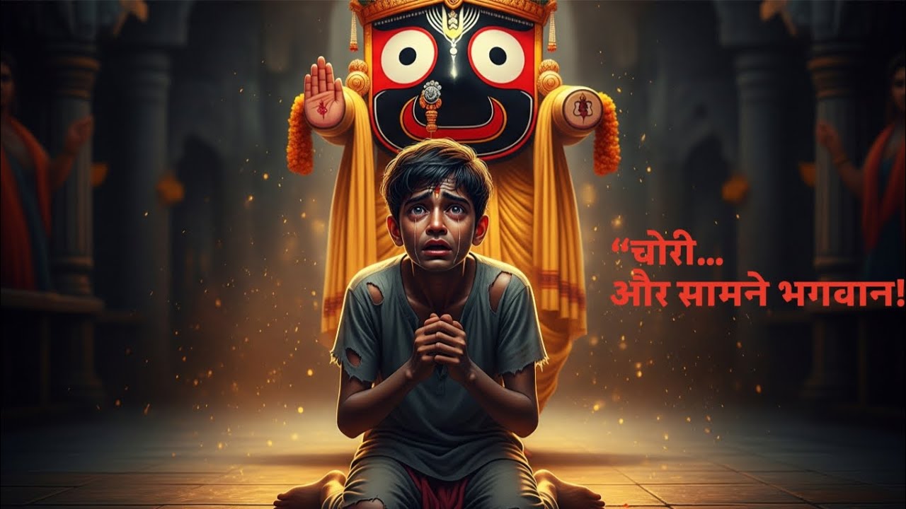 “जब भूखे चोर से भगवान जगन्नाथ मिले 😢 | यह कहानी रुला देगी”
