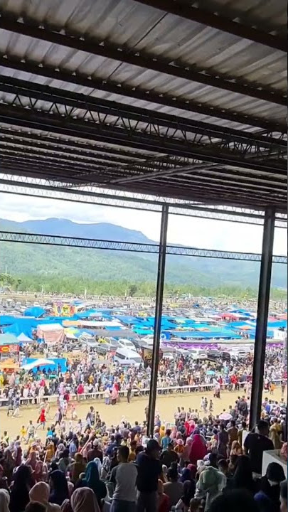 Suasana Pacuan Kuda di Gayo Lues