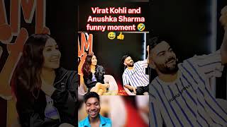 Virat Kohli and Anushka Sharma funny moment 🤣 😅 ❤ #viral #trend #viratkohli #anushkasharma