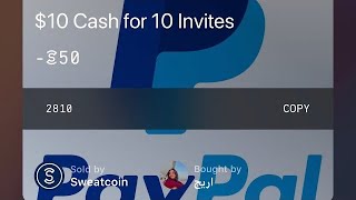 طريقه سحب ارباح تطبيق Sweatcoin بدون اي احاله لو 0 لاضافات \ مع اثبات شي خرافي ??