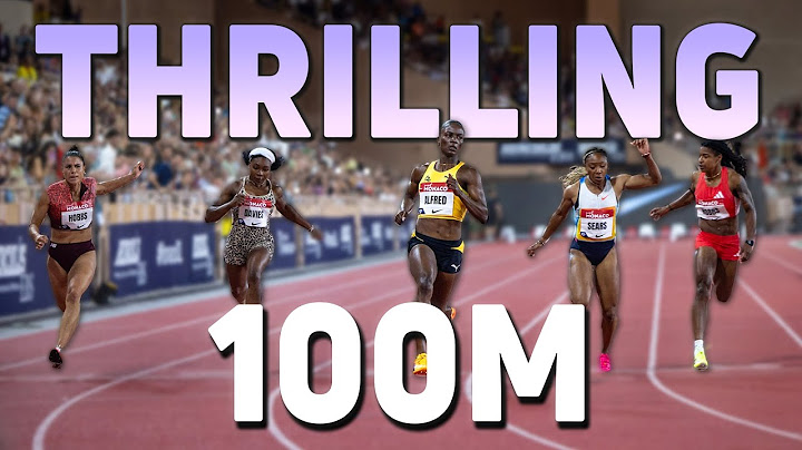 Sparks Fly In Monaco Diamond League 2025 Women's 100m Dash
