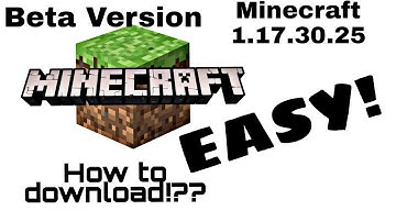 How to download Minecraft 1.17 on android phone Full Tutorial | MashTutorials