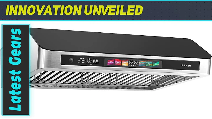 BRANO 30 Inch Under Cabinet Range Hood with Voice/Gesture/Touch Control: The Ultimate Kitchen