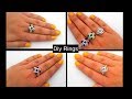 Beaded rings tutorial for beginners.  DIY beaded rings, easy pattern.