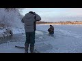 Три центнера на тонком льду. Открыли сезон подлёдной рыбалки на Чепце.