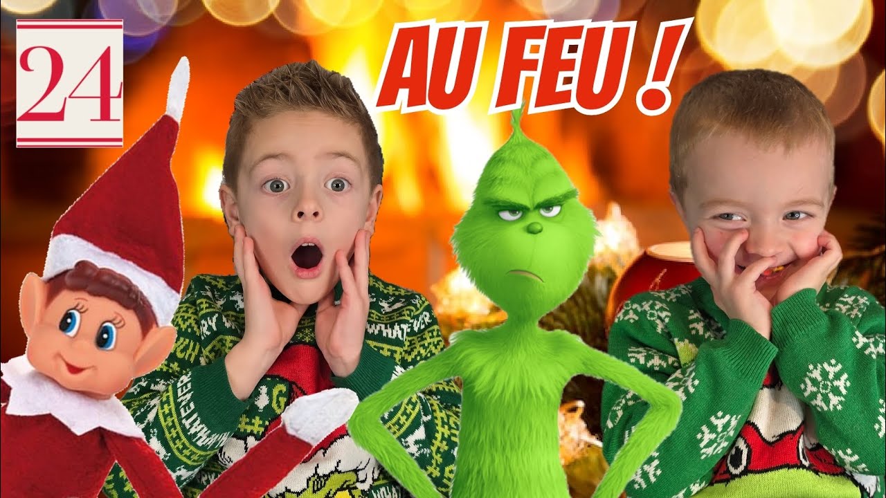 #24 [Calendriers2024 + lutins] UN INCENDIE À LA MAISON ! VITE LES POMPIERS !