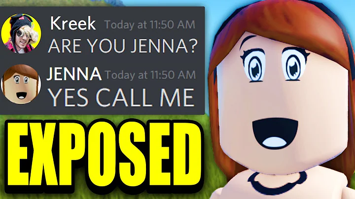 ROBLOX JENNA HACKER EXPOSED.. (I Called Her on DIS...