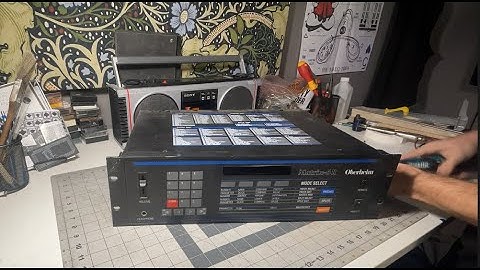 Oberheim Matrix 6r Voice Chip Quick Fix