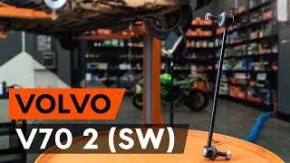 Montáž Vzpera stabilizátora VOLVO V70 II (SW): video zadarmo