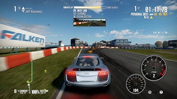Need for Speed: Shift 2 - Unleashed: Audi R8 Coupe 4.2 FSI quattro - Donington Park National