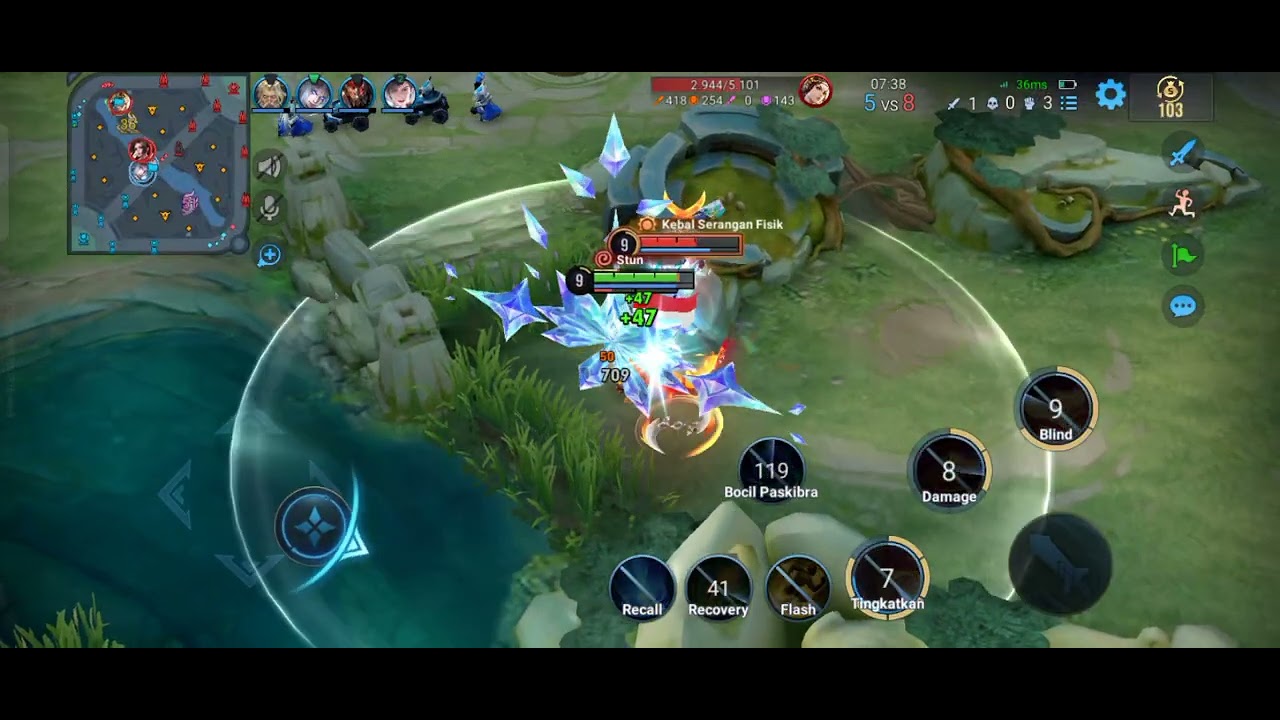 Game play Ular Api TheKINGsss. #honorofking