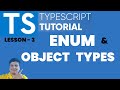 Typescript object type  enum tutorial for javascript developers  typescripttutorial