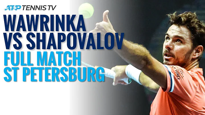 Stan Wawrinka v Denis Shapovalov Live Stream - ATP Tennis | St Petersburg 2020