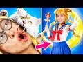 Come Diventare Sailor Moon / Restyling Estremo con i Gadget di TikTok