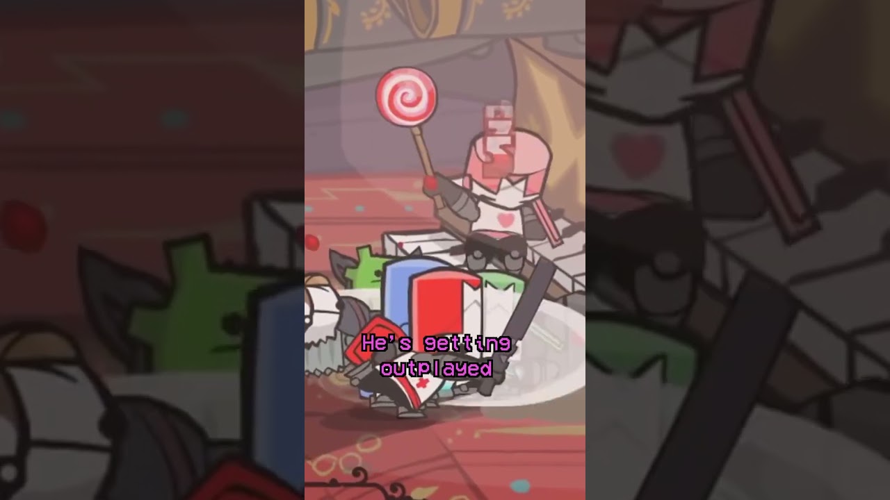 We broke Castle Crashers