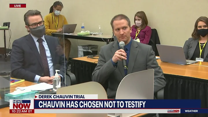 BREAKING: Derek Chauvin will not testify in his own defense | NewsNOW from FOX