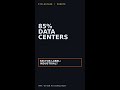 85% Data Centers. Sector Label: Industrial? #shorts