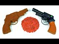 Restoration of the military pistol  ruined by the rust - Bernardelli P -72 toy gun    Rusty Revolver