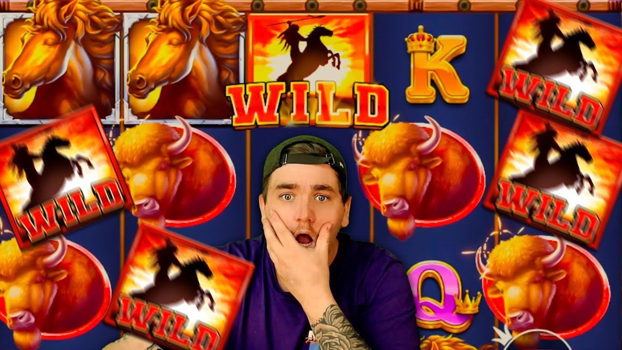 BUYING BONUSES ON MUSTANG TRAIL CAN WE HIT SOME HUGE WINS? (Blizz