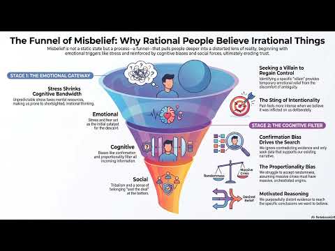 Why Unpredictable Stress Fuels Misbelief