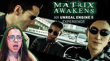 SO PRETTY | The Matrix Awakens An Unreal Engine 5 Experience Gameplay and Reaction PS5
