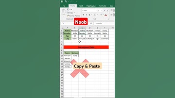 How to transpose data ‼️‼️#exceltutorial #shorts