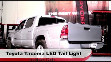 Spyder Auto Installation: 2005-13 Toyota Tacoma LED Tail Lights