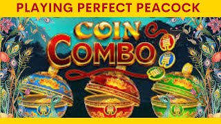 PERFECT PEACOCK COIN COMBO SLOT MACHINE#CASINO #SLOTS #LETSGO screenshot 2