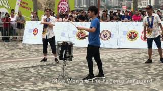 Mike Wong - HK Marching drums battle (003) 香國際步操樂隊節 08 July 2017