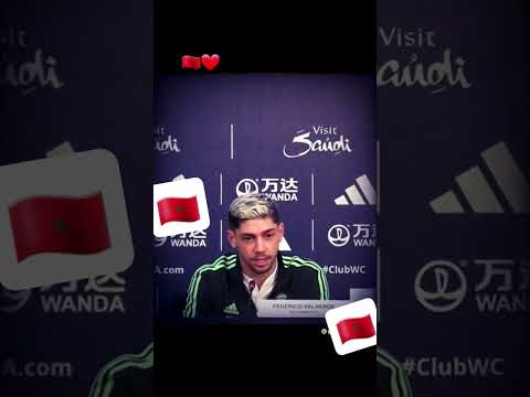 فالفيردي نجم ريال مدريد معجب بالمغرب وبكرته وجمهوره وحسن إستقباله المغرب السعودية