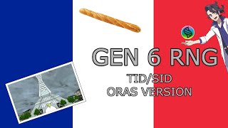 Pokemon Gen 6 TID RNG - ORAS Version
