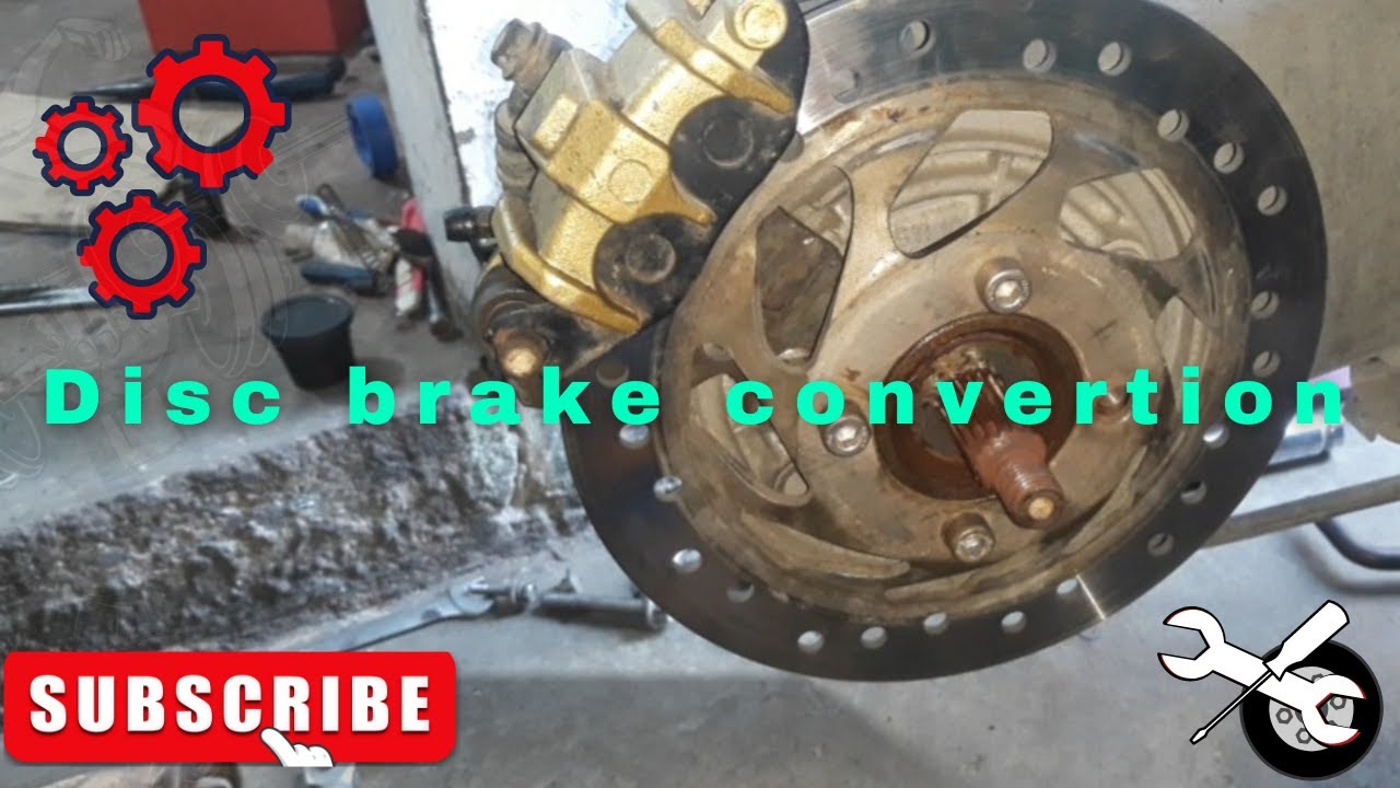 YAMAHA MIO SPORTY convert to rear disc brake//How to disc brake convertion?