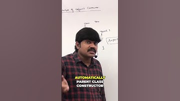 Parent Constructor Execution: Super Keyword Explained #shorts