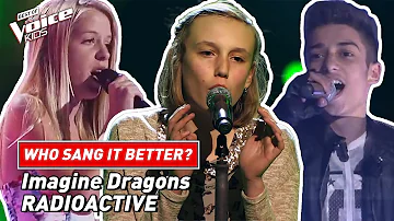 Who sang Imagine Dragons' "Radioactive" better? ☢️ | The Voice Kids