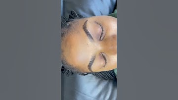 Brow Tint ONLY🤎 #brows #browtint #eyebrows