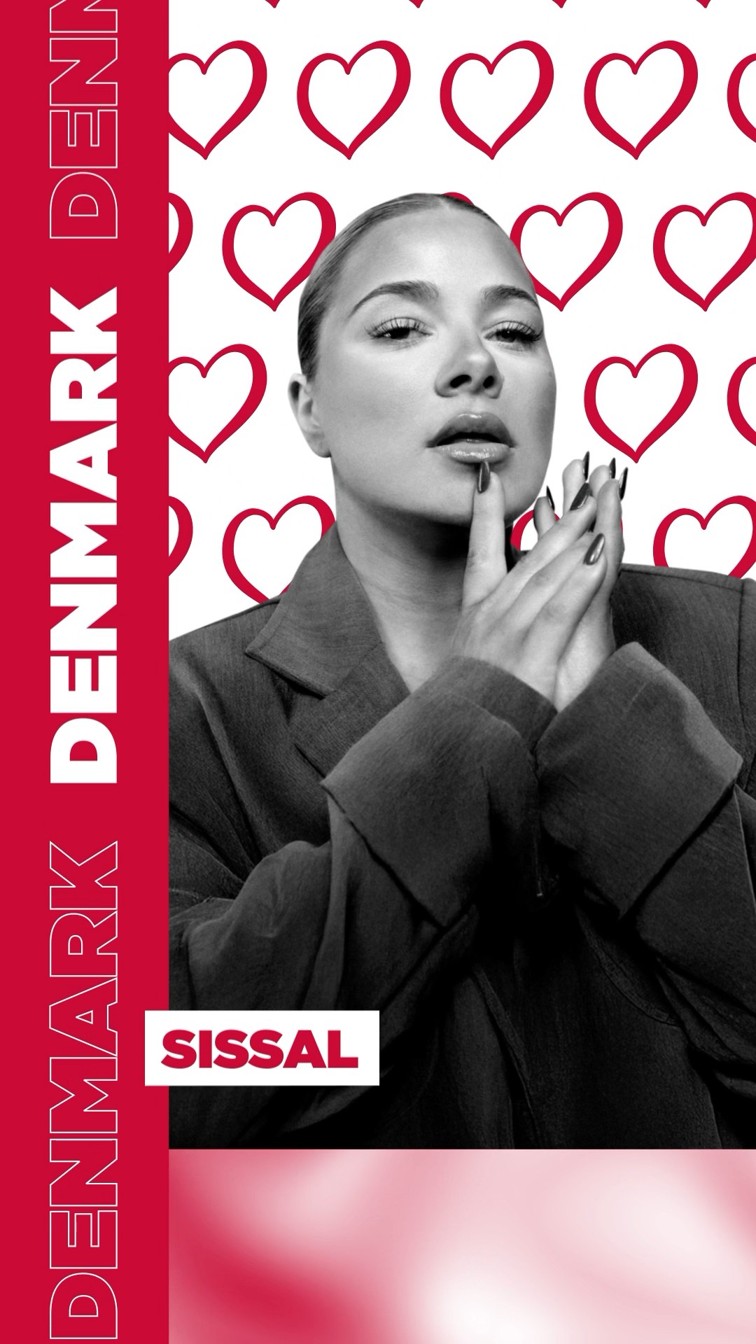 It's no 'Hallucination'! ?? Sissal will be singing for Denmark at #Eurovision2025