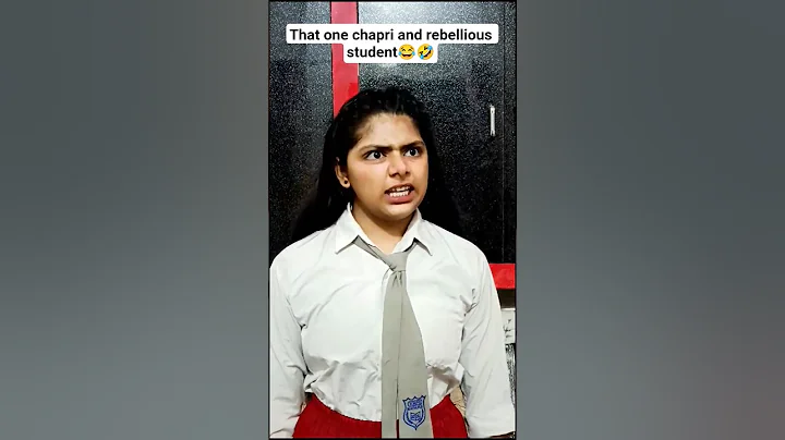 That one chapri and rebellious student😂@Kajalrajput50#funny#comedy#viral#trending#school#ytshort