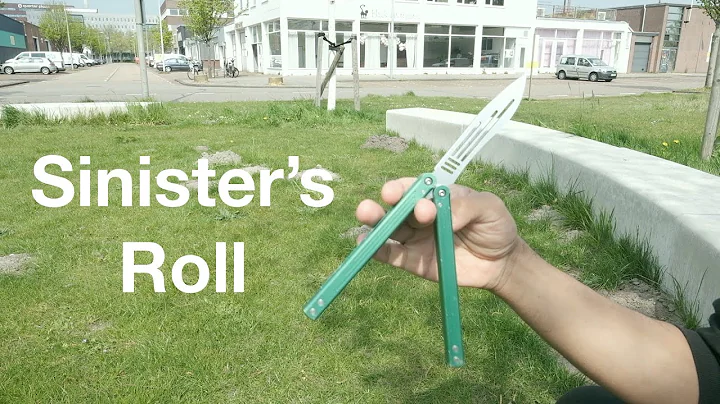 Learning The Sinister's Roll (Balisong Trick)
