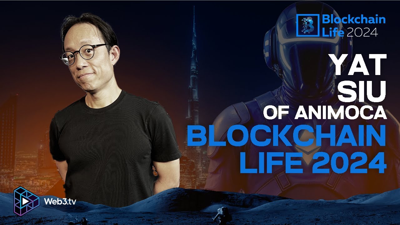 Yat Siu, Chairman of Animoca Brands at Blockchain Life 2024