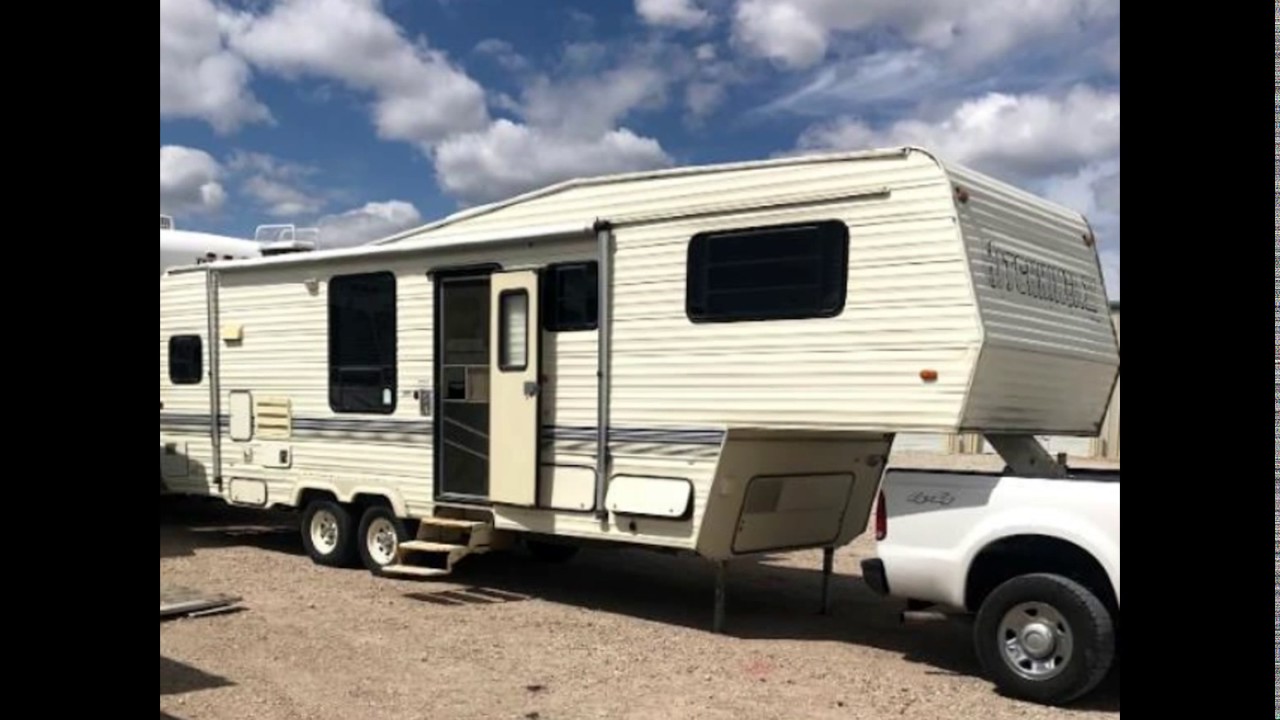 1992 Hitchhiker Fifth Wheel 4000 (Plymouth) YouTube