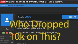 I'm Buying a Wizard101 Account?