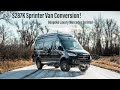 OUR CRAZIEST VAN CONVERSION YET! // Custom 4x4 144 Sprinter Van Tour