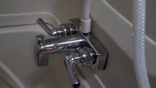 replacing an rv bath faucet, full time rving