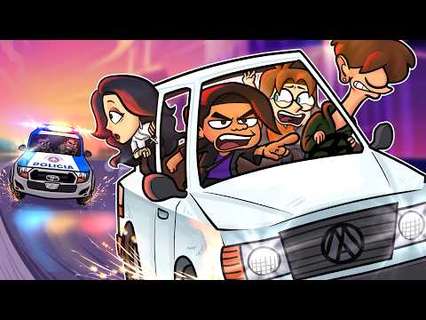 WE RAN FROM THE POLICE at the ABANDONED MANSION!