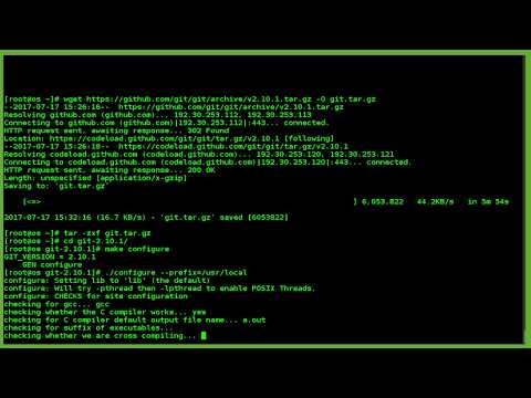 How to Install Git From Source and Setup Git Account in Centos 7