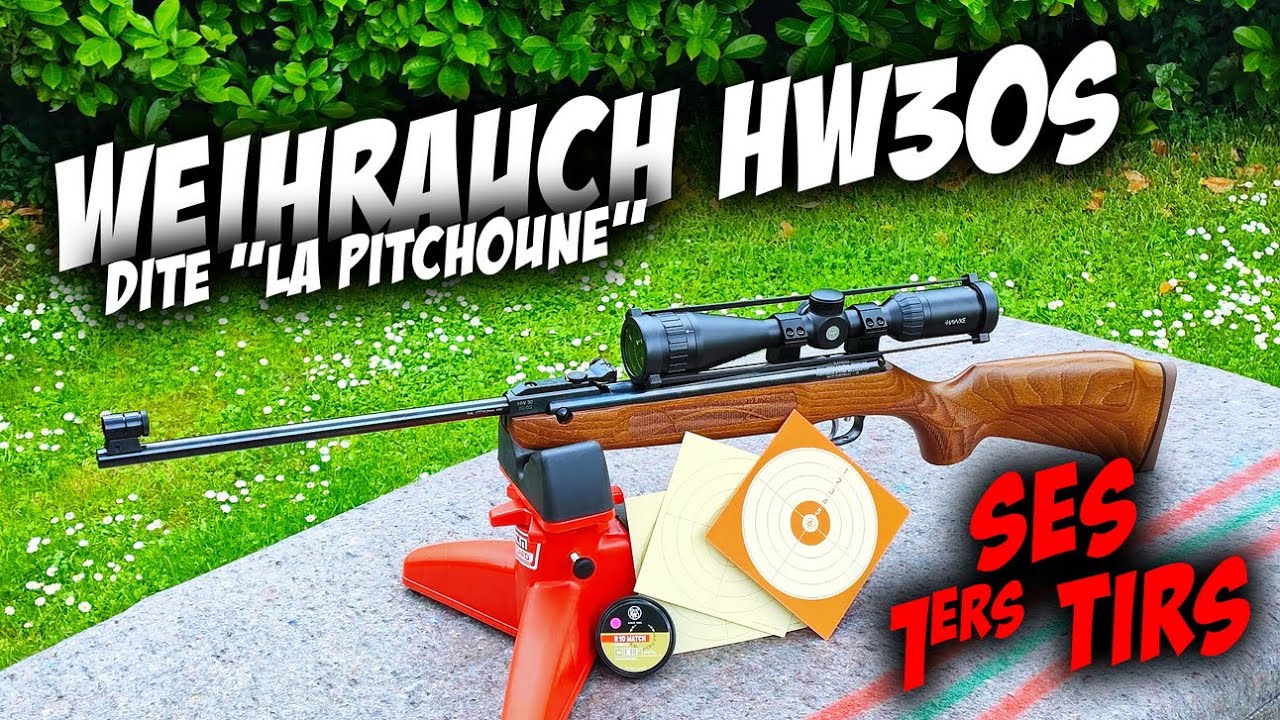 Weihrauch HW30S - Mesures Chrony & tirs à 15 et 25m.